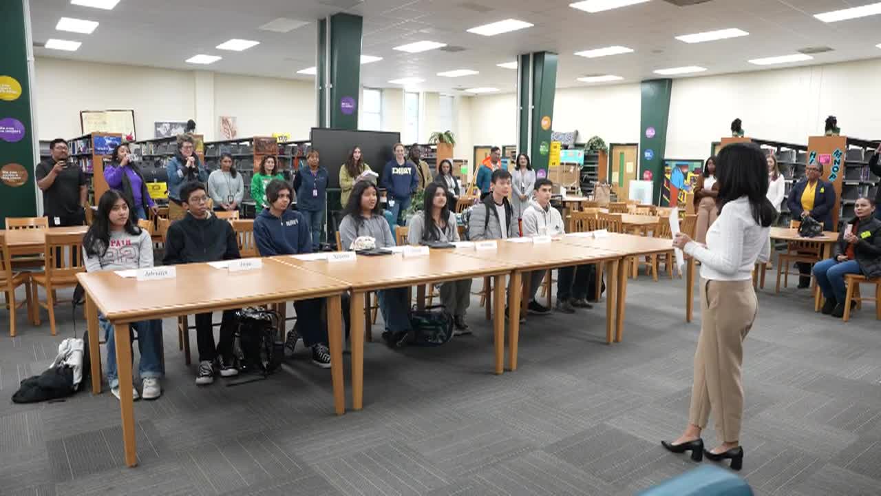 Thumbnail image for GA Tech Early Admission Ceremony at Cross Keys HS