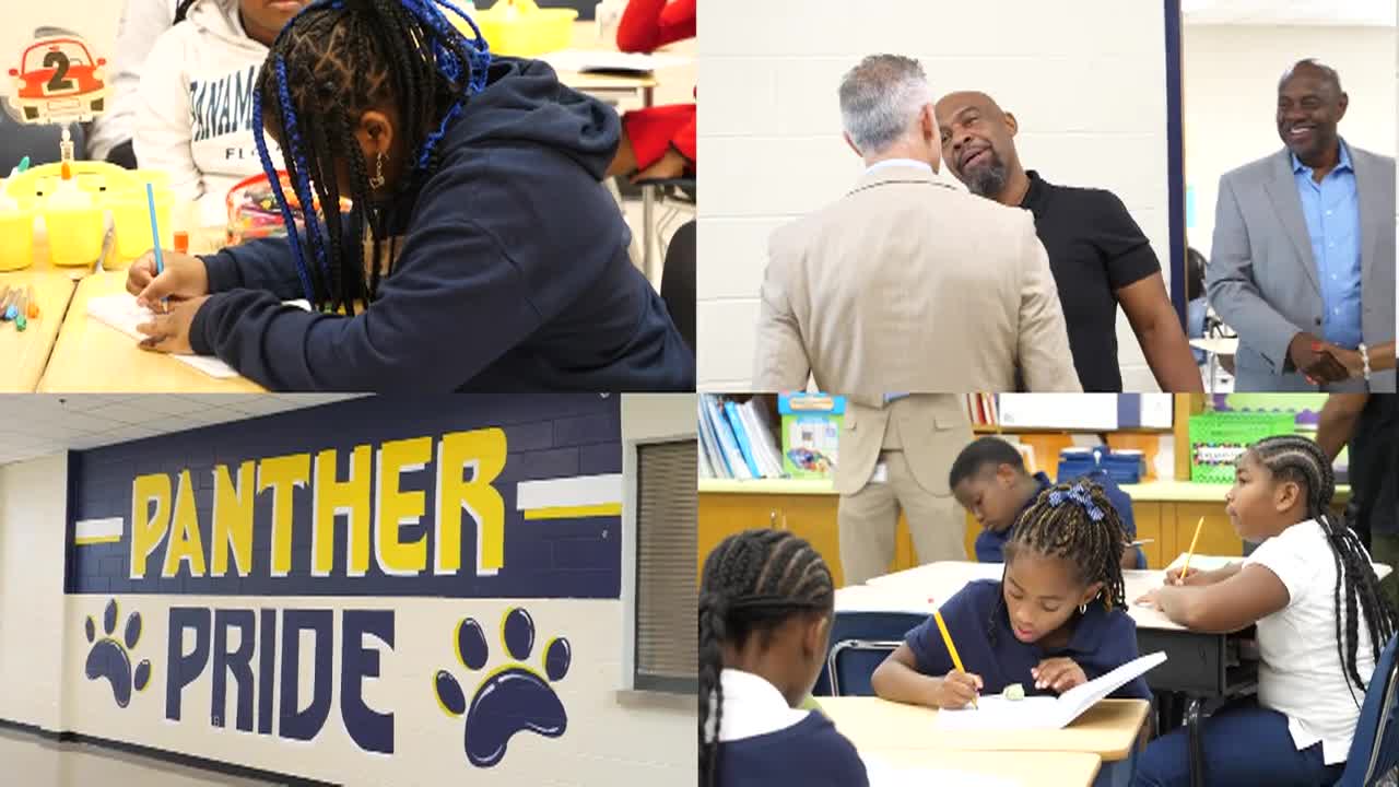 Thumbnail image for First Week of School Day 4 - Rainbow ES _ Chapel Hill MS
