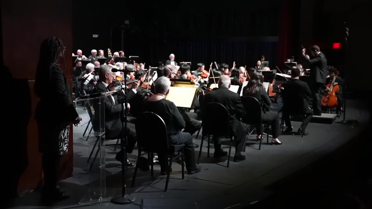 Thumbnail image for Dr. Yolanda Williamson-Portrait of Abraham Lincoln Musical Narration feat DeKalb School of the Arts